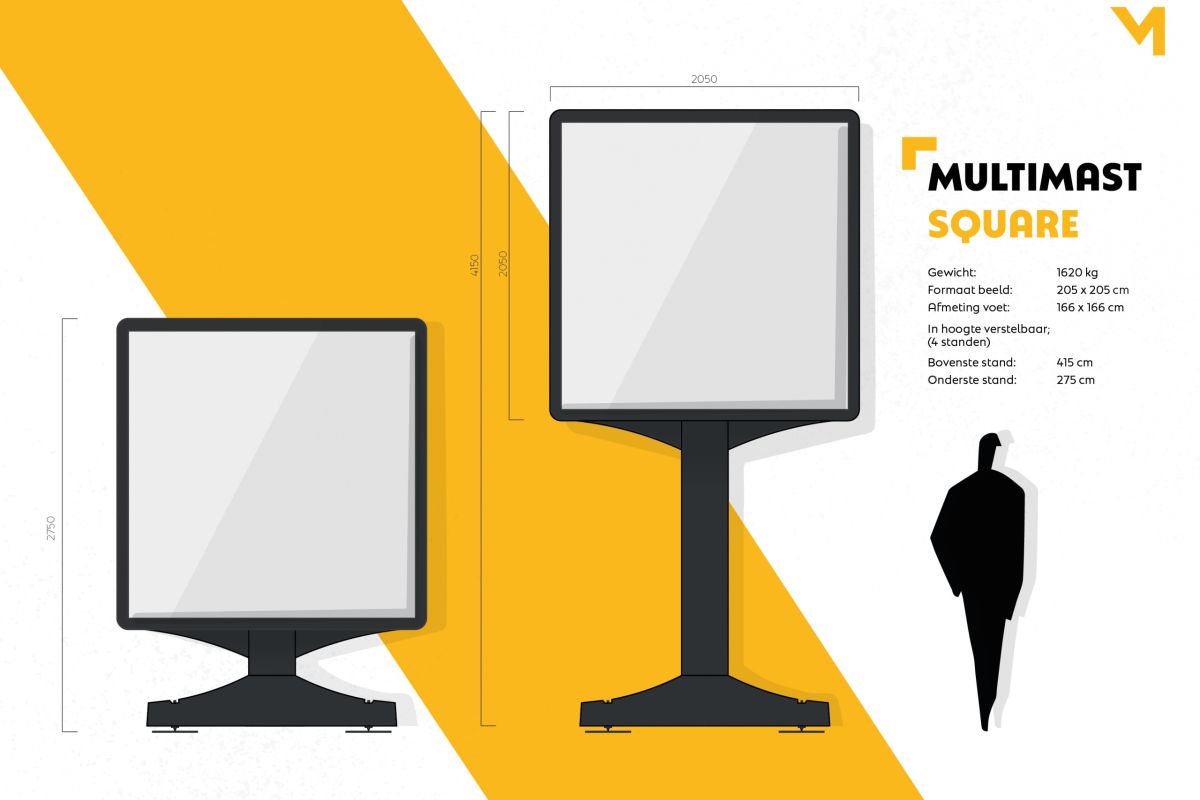 Multimast_square_technische_tekening